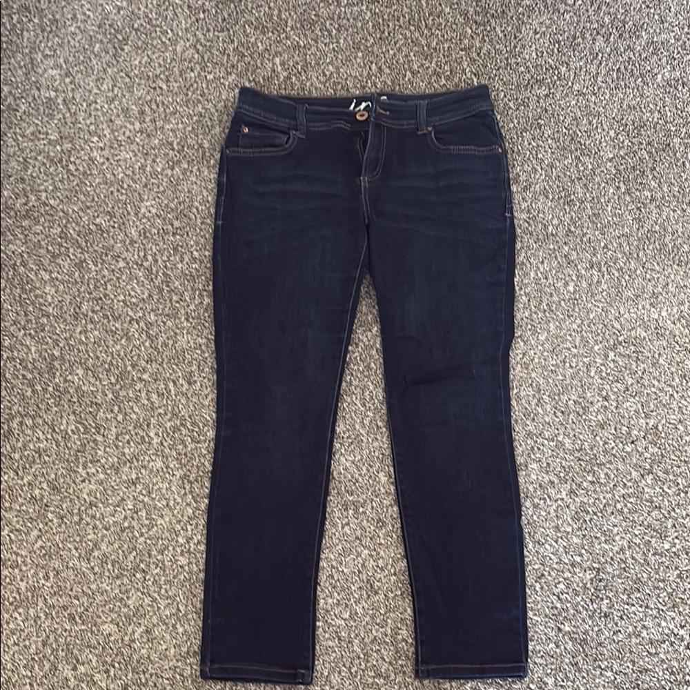 INC International Concepts Blue Skinny Jeans